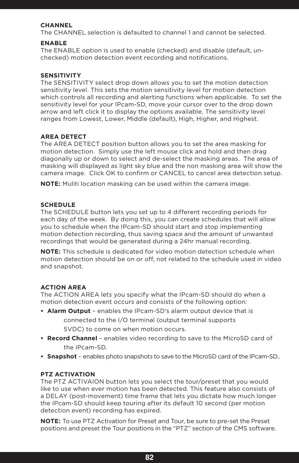 SecurityMan IPcam-SD - User manual User Manual | Page 86 / 159