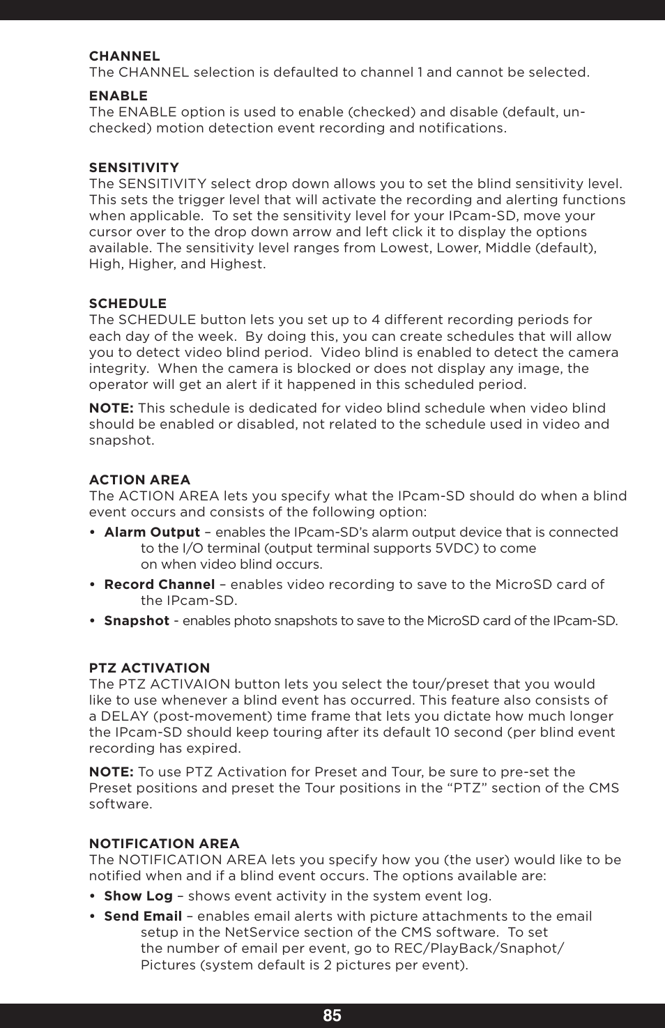 SecurityMan IPcam-SD - User manual User Manual | Page 89 / 159