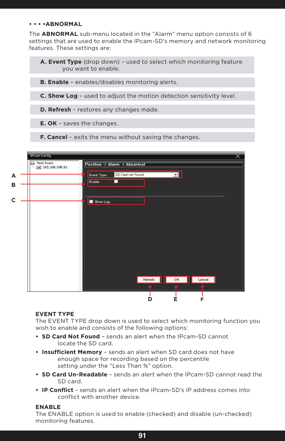 SecurityMan IPcam-SD - User manual User Manual | Page 95 / 159