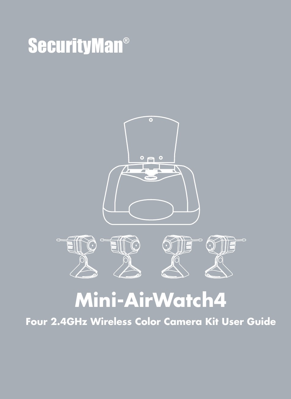 SecurityMan MiniAirWatch4 User Manual | 20 pages