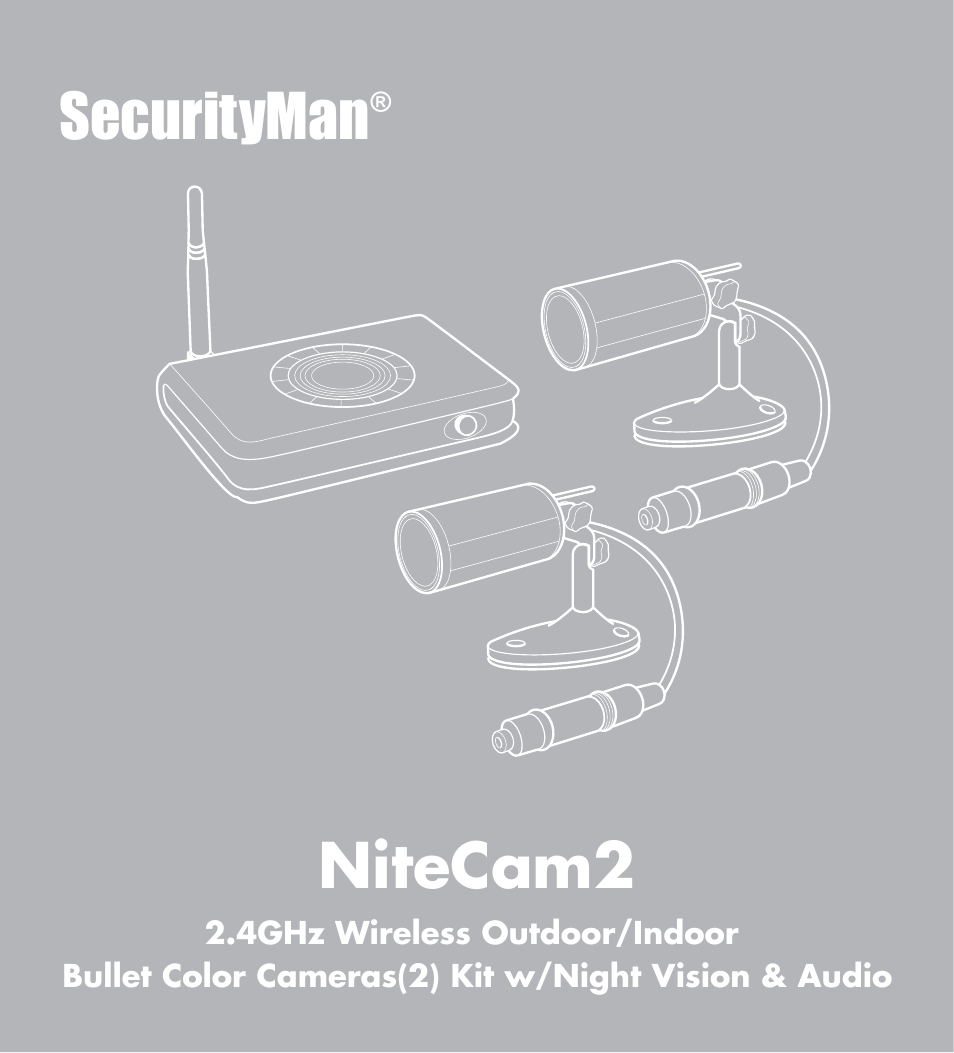 SecurityMan NiteCam2 User Manual | 20 pages