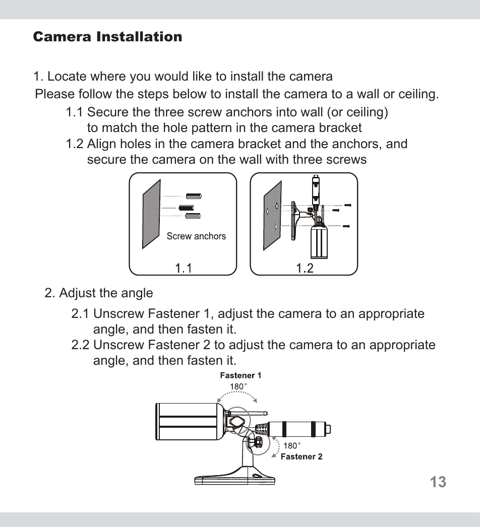 SecurityMan NiteCam2 User Manual | Page 13 / 20
