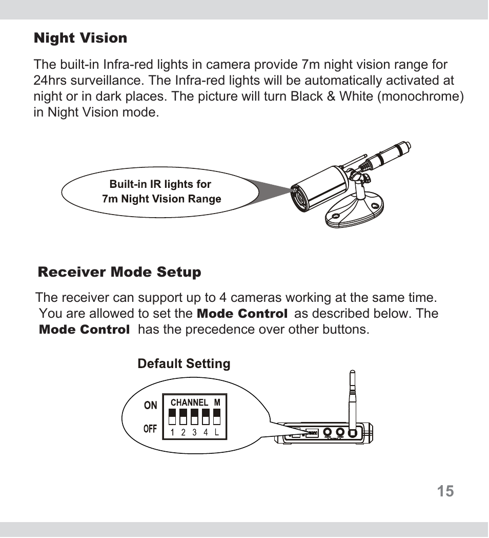 SecurityMan NiteCam2 User Manual | Page 15 / 20