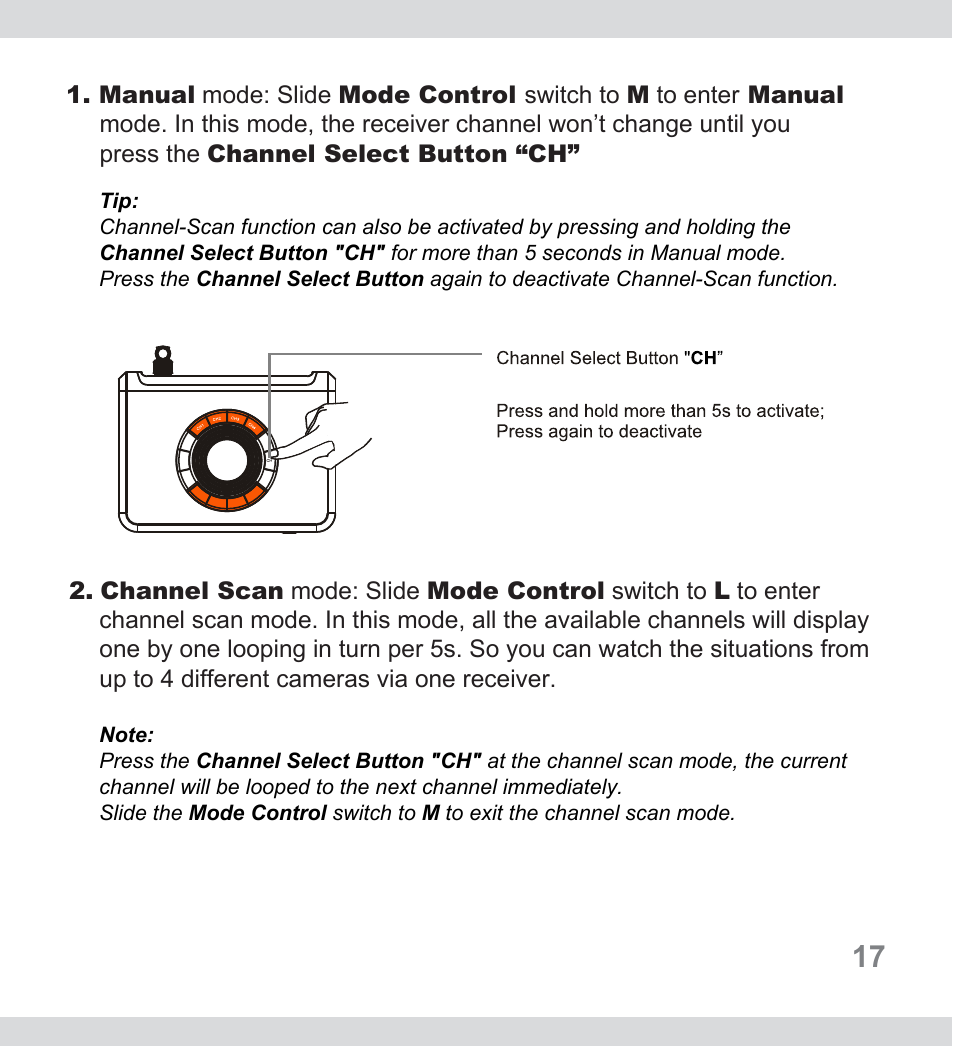 SecurityMan NiteCam2 User Manual | Page 17 / 20