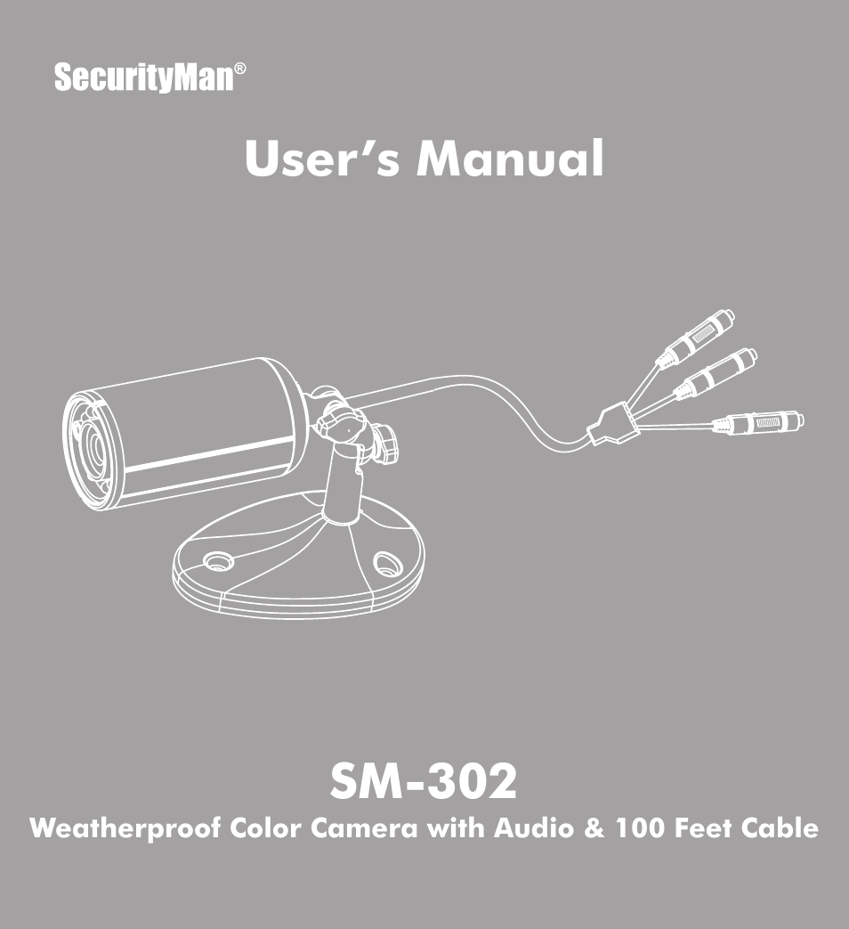 SecurityMan SM-302 User Manual | 15 pages