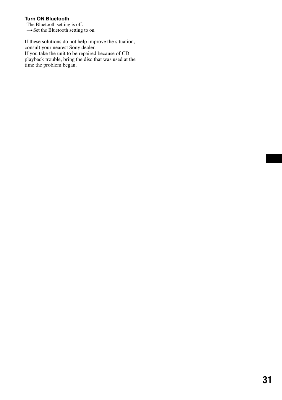 Sony MEX-BT5100 User Manual | Page 31 / 172