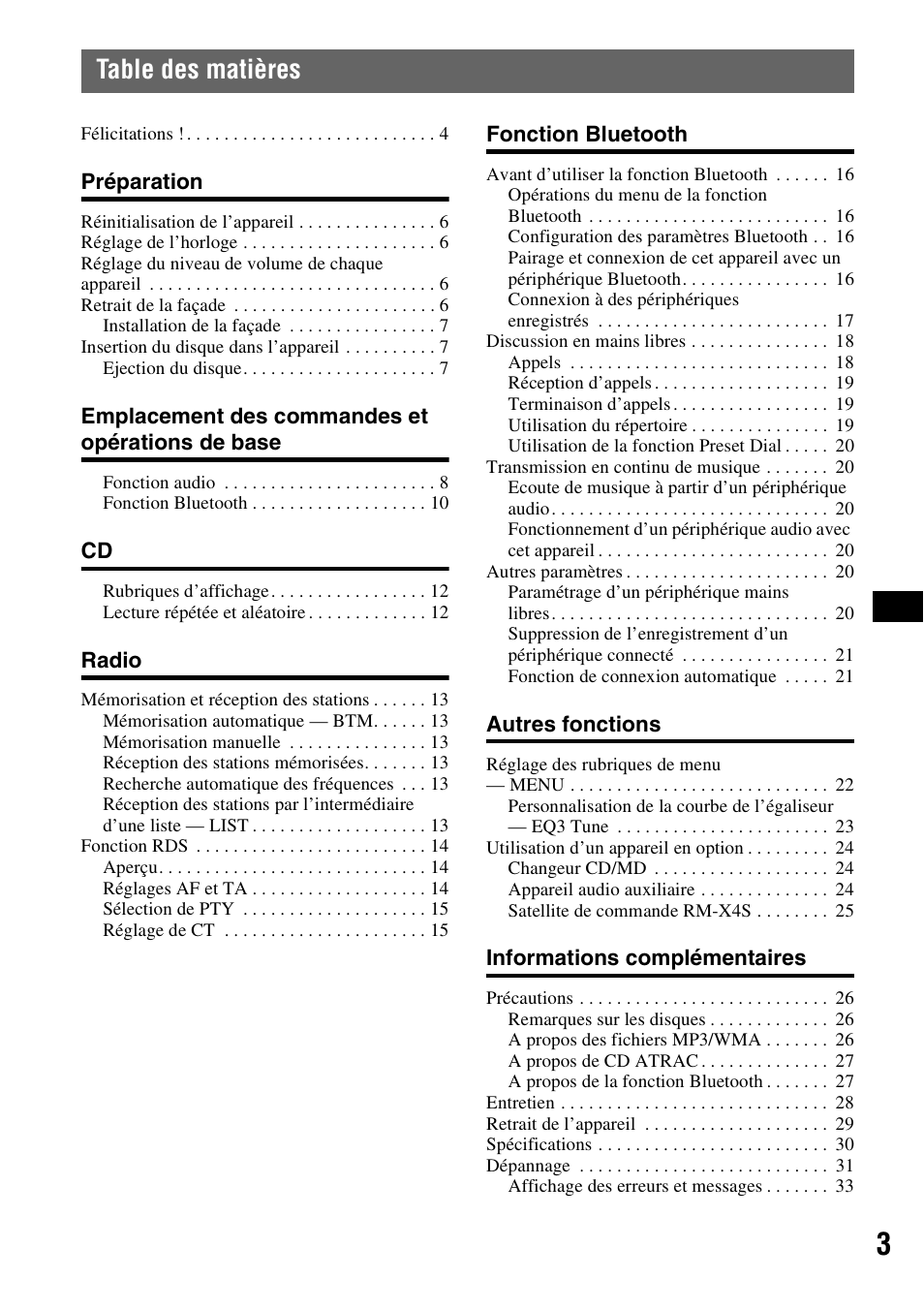 Sony MEX-BT5100 User Manual | Page 67 / 172