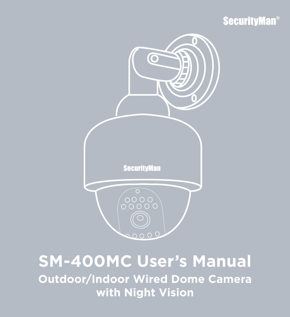 SecurityMan SM-400MC User Manual | 11 pages