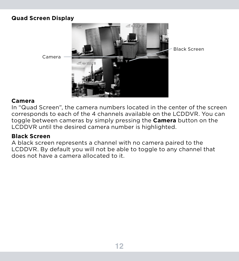 SecurityMan DigiLCDDVR Series User Manual | Page 16 / 36