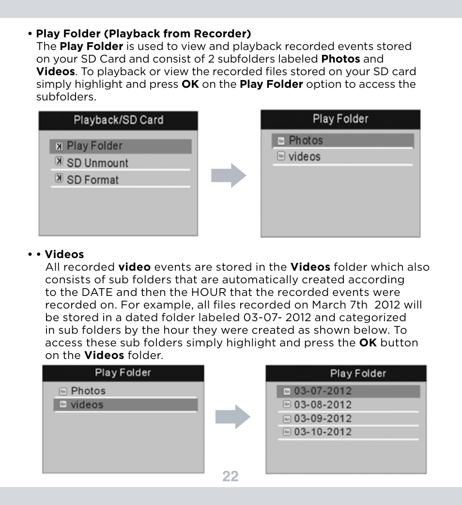 SecurityMan DigiLCDDVR Series User Manual | Page 26 / 36