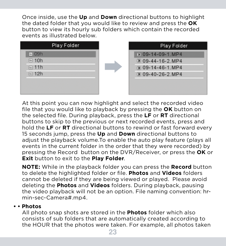 SecurityMan DigiLCDDVR Series User Manual | Page 27 / 36