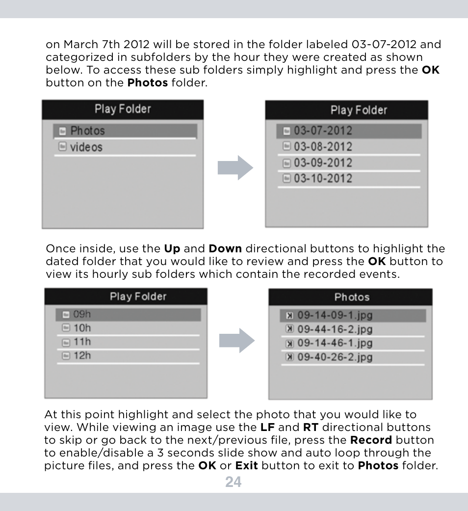 SecurityMan DigiLCDDVR Series User Manual | Page 28 / 36