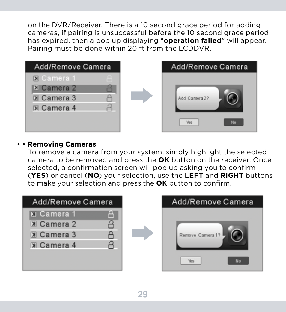 SecurityMan DigiLCDDVR Series User Manual | Page 33 / 36