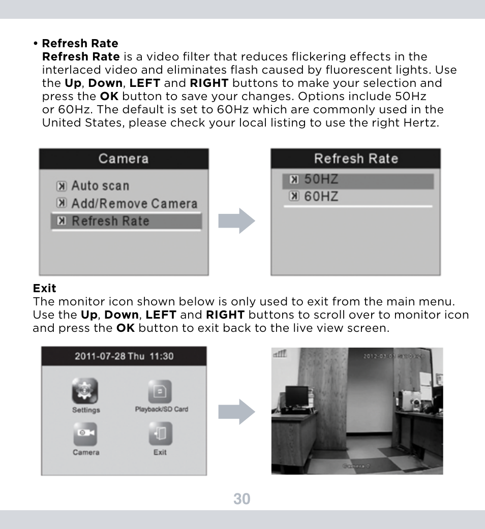 SecurityMan DigiLCDDVR Series User Manual | Page 34 / 36