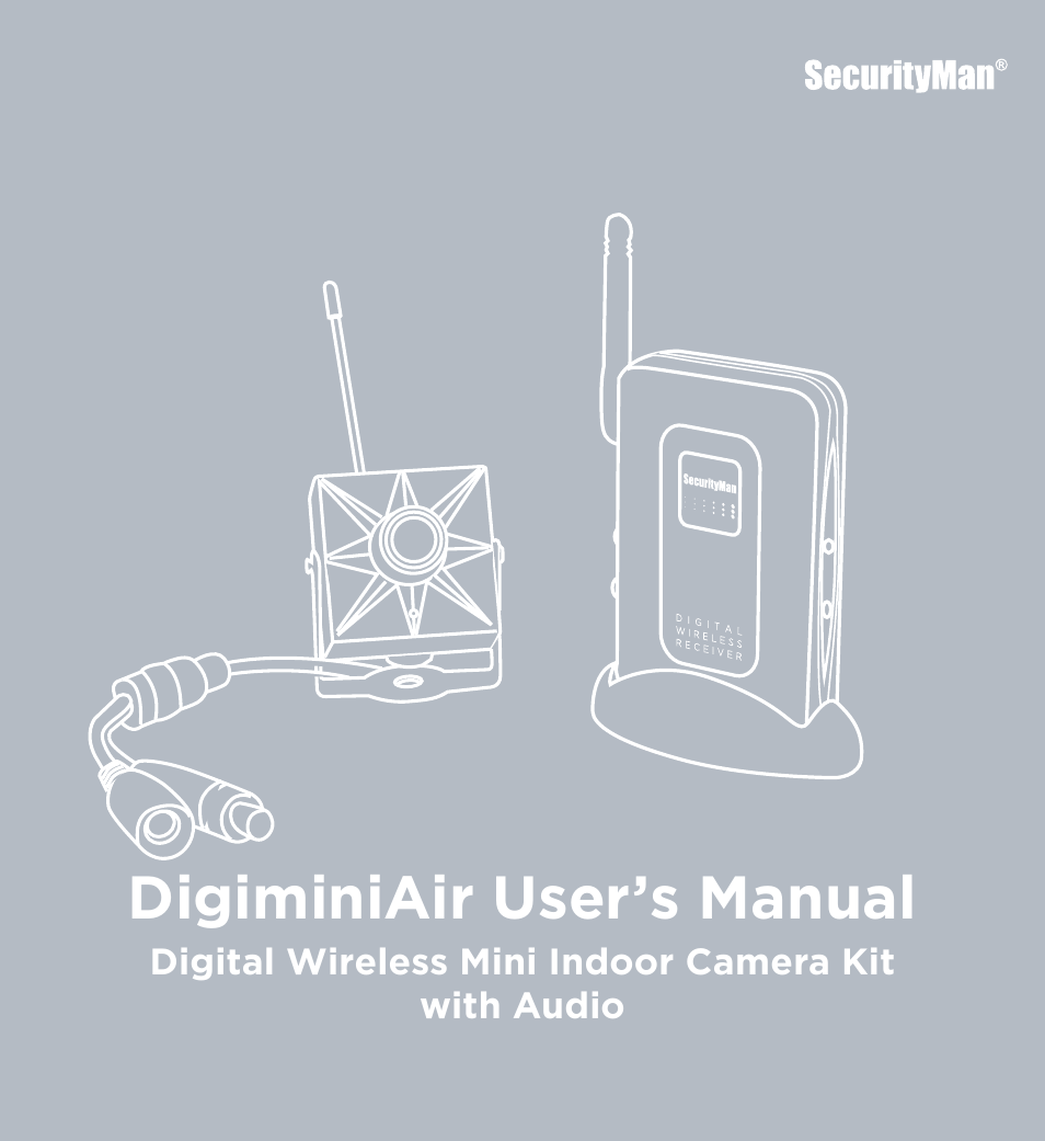 SecurityMan DigiminiAir User Manual | 19 pages