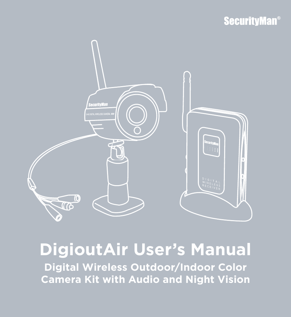 SecurityMan DigioutAir User Manual | 17 pages