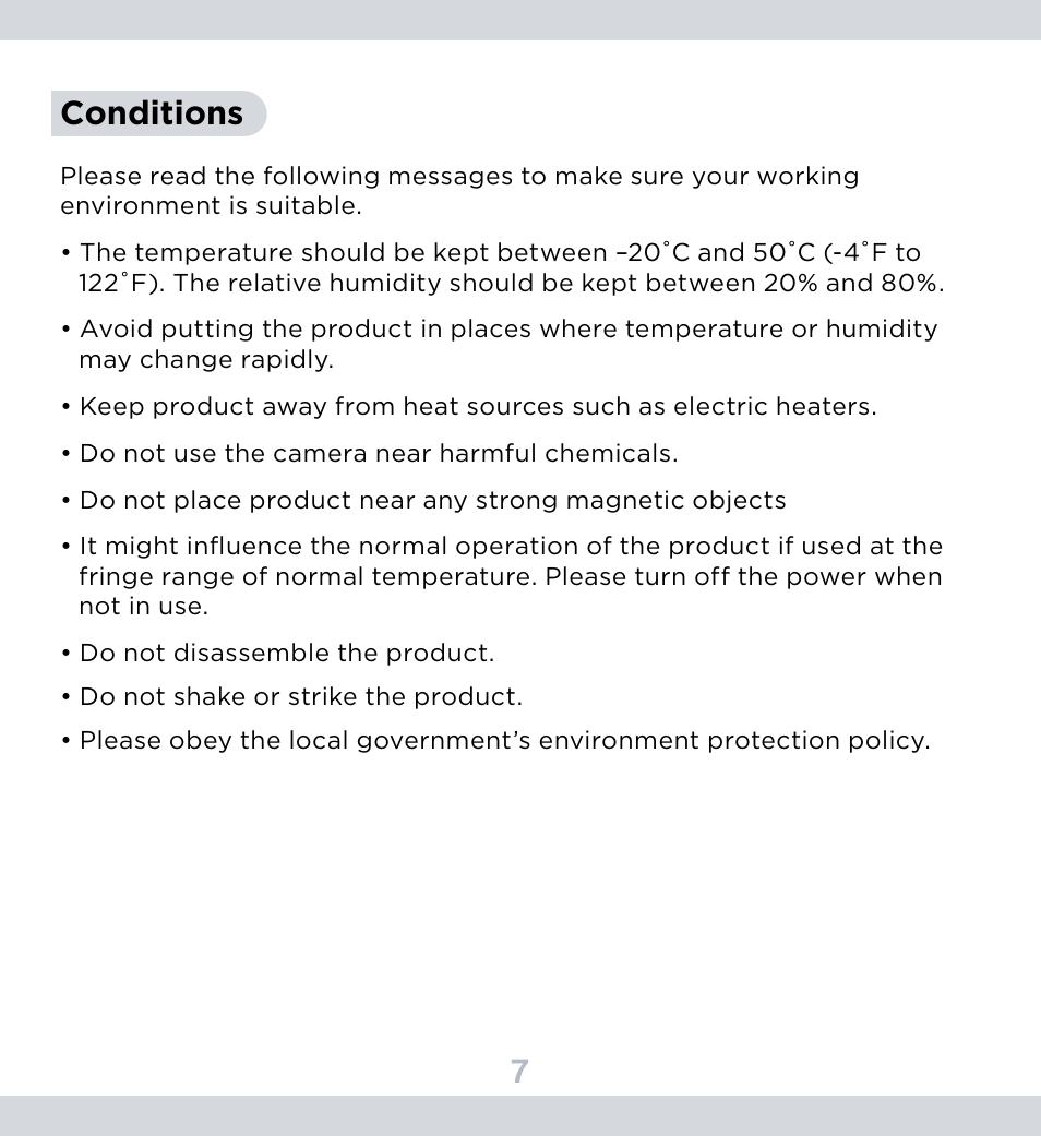 7conditions | SecurityMan DigioutAir User Manual | Page 8 / 17