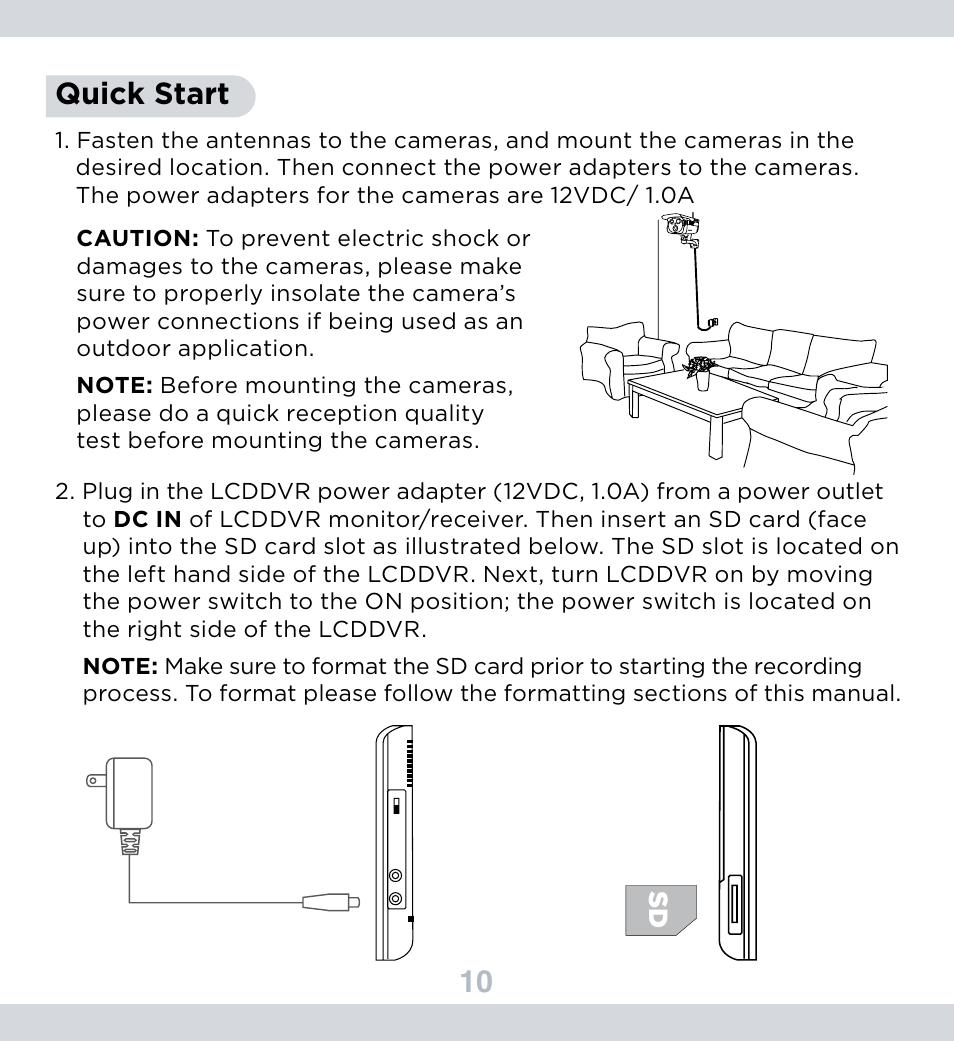 10 quick start | SecurityMan DigioutLCD User Manual | Page 14 / 37