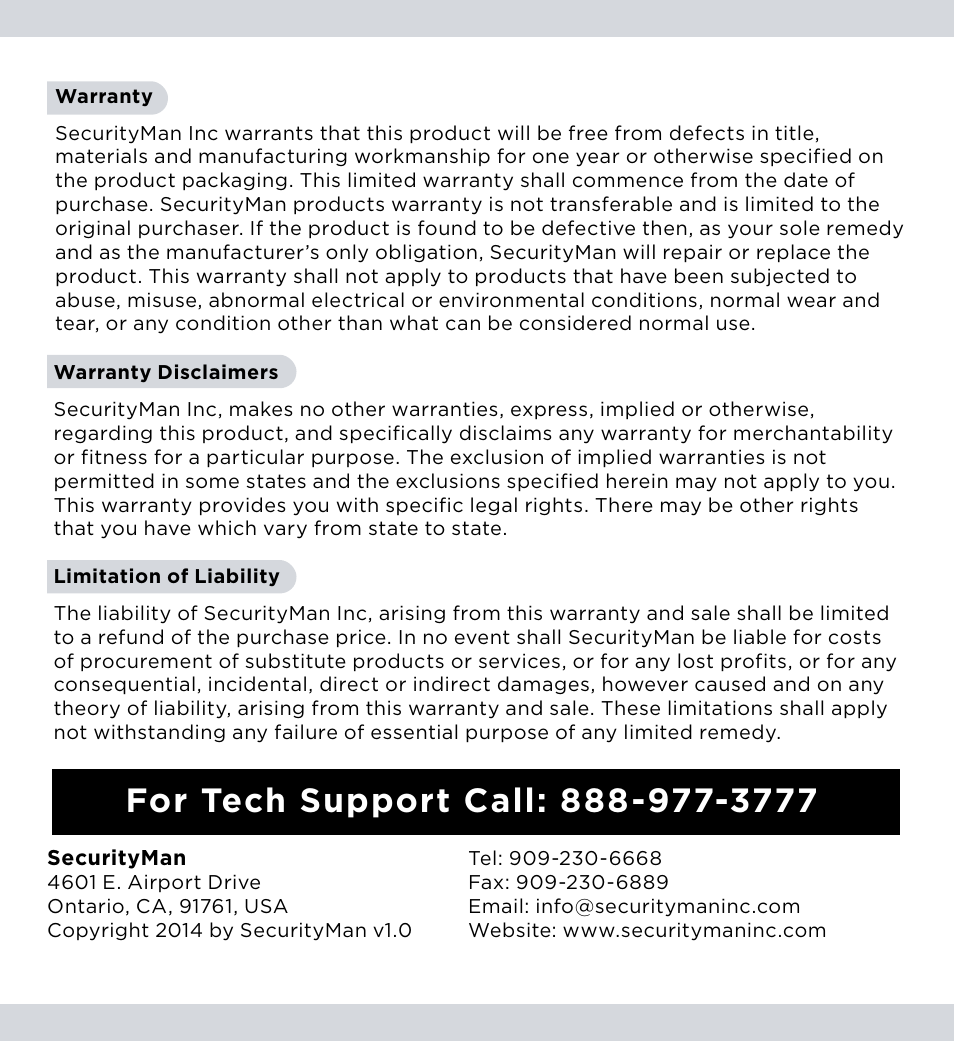 SecurityMan DigioutLCD User Manual | Page 3 / 37