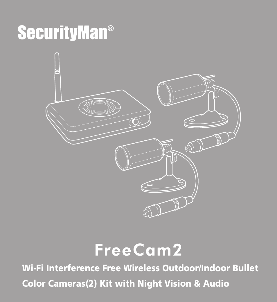 SecurityMan FreeCam2 User Manual | 20 pages