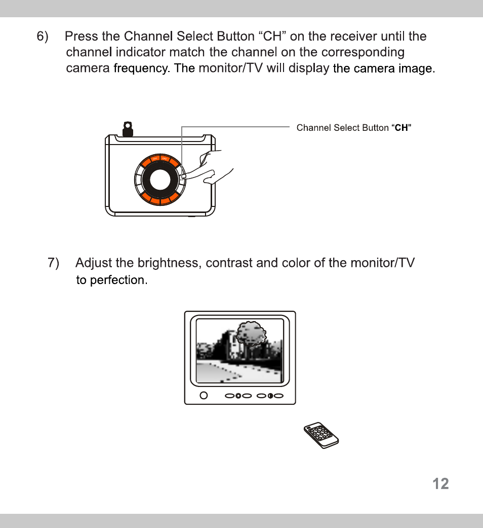 页 12 | SecurityMan FreeCam2 User Manual | Page 12 / 20