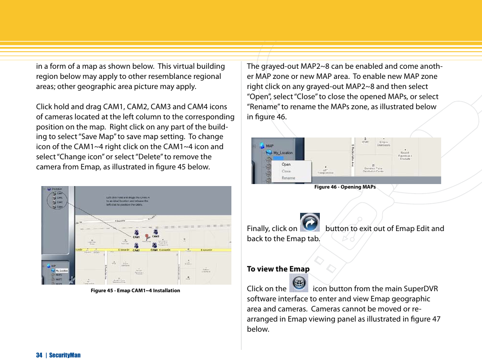 SecurityMan iCamDVR (after Dec. 2011 shipment) User Manual | Page 34 / 106