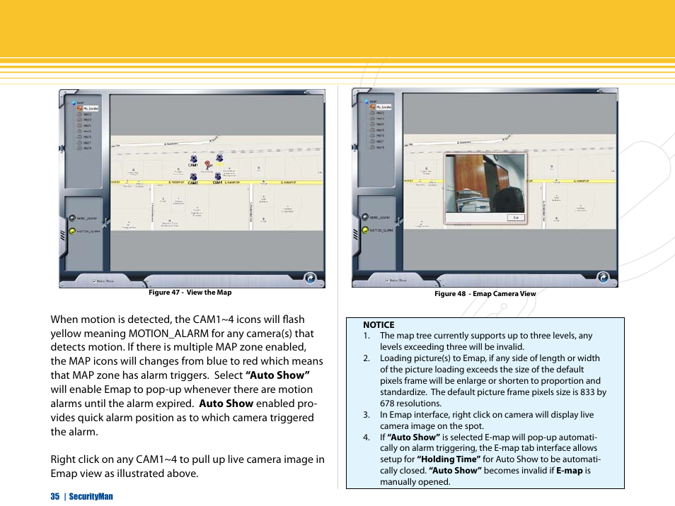 SecurityMan iCamDVR (after Dec. 2011 shipment) User Manual | Page 35 / 106
