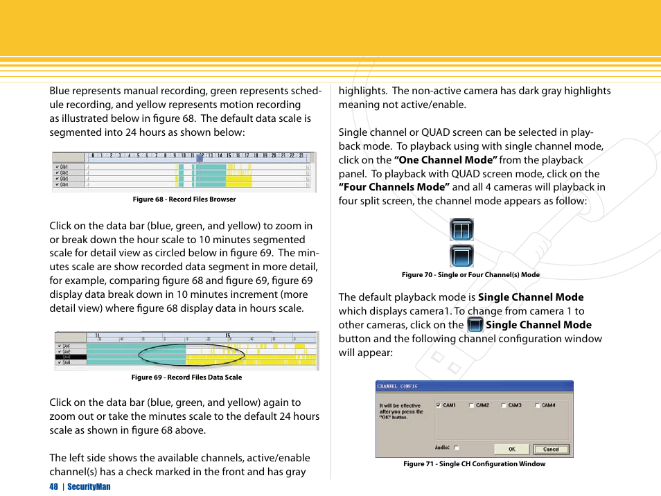 SecurityMan iCamDVR (after Dec. 2011 shipment) User Manual | Page 48 / 106