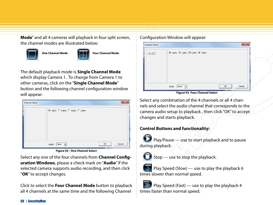 SecurityMan iCamDVR (after Dec. 2011 shipment) User Manual | Page 59 / 106