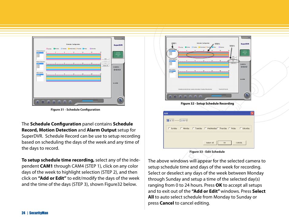 SecurityMan iCamDVR (early 2008 shipment) User Manual | Page 25 / 83