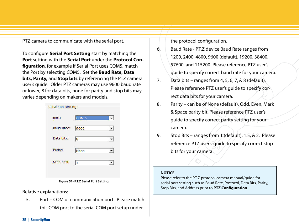 SecurityMan iCamDVR (early 2008 shipment) User Manual | Page 36 / 83