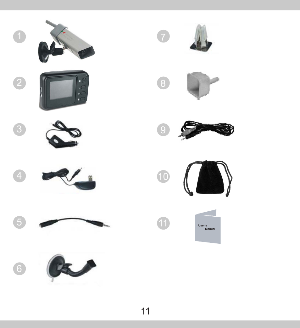 SecurityMan PalmCam User Manual | Page 11 / 20