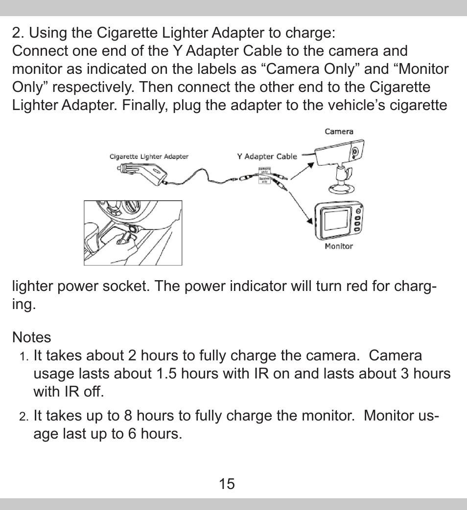 SecurityMan PalmCam User Manual | Page 15 / 20