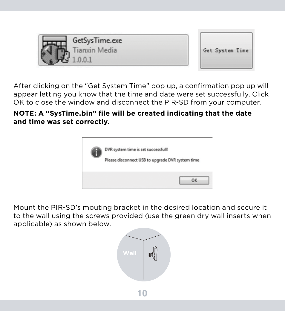 SecurityMan PIR-SD User Manual | Page 14 / 24