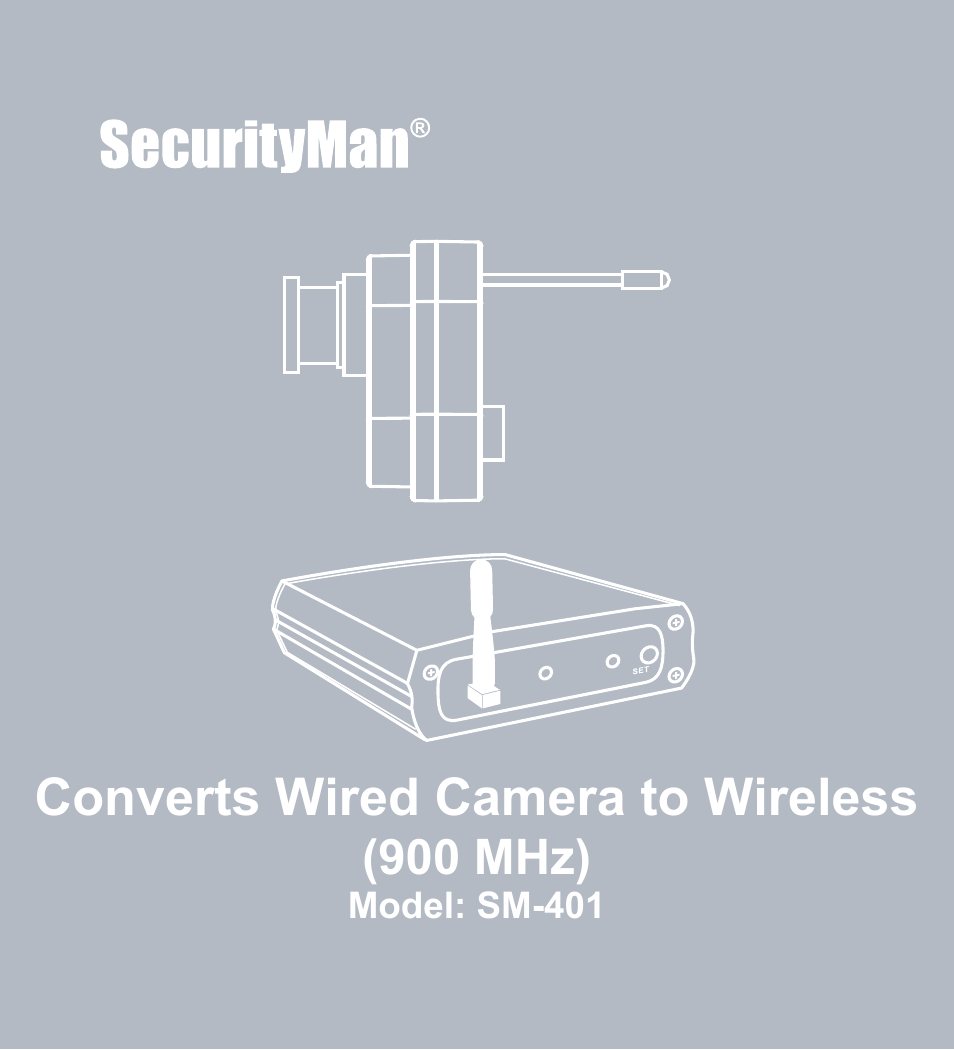 SecurityMan SM-401 User Manual | 14 pages