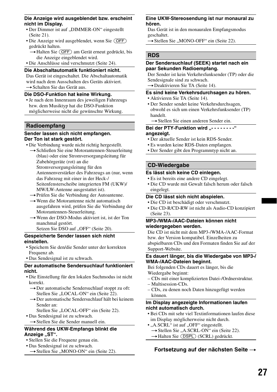 Sony CDX-GT640UI User Manual | Page 53 / 140