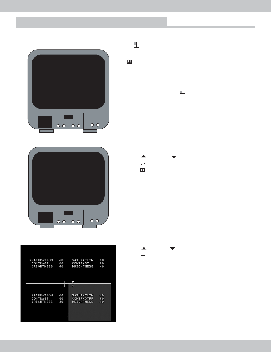 8 sub menu—password change, 9 sub menu—time set 5.10 sub menu—picture set, Dvr setup | SecurityMan DVR-04 User Manual | Page 10 / 24