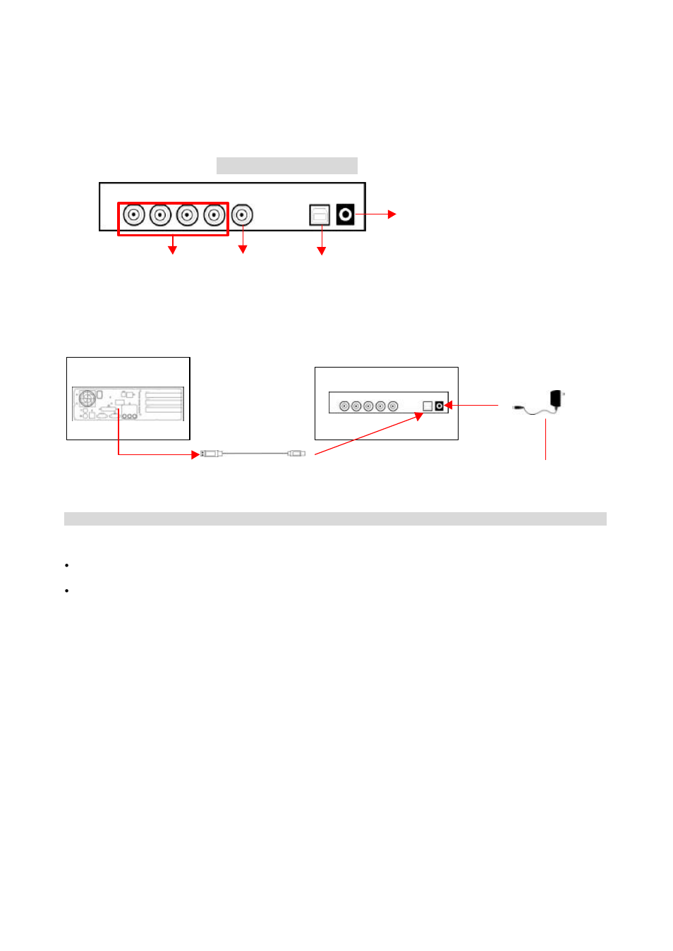 Rear panel of dqp-a4 | SecurityMan DQP-A4 User Manual | Page 7 / 36