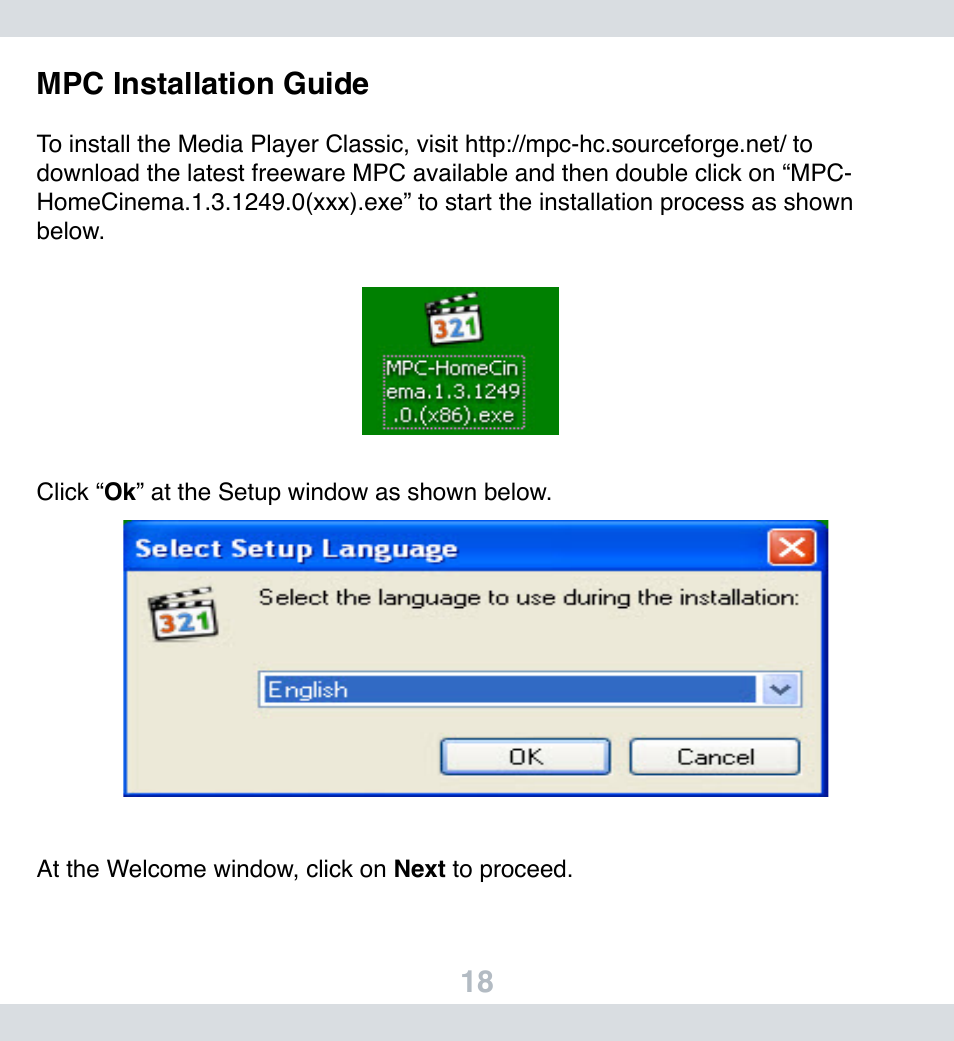 18 mpc installation guide | SecurityMan FlashDVR User Manual | Page 19 / 27