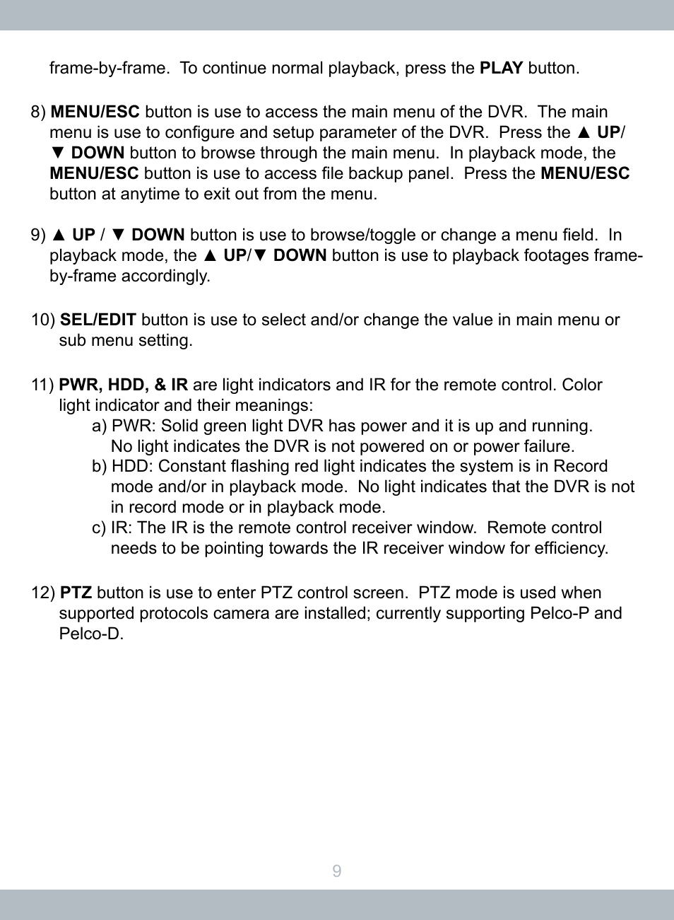 SecurityMan LCDDVR4 User Manual | Page 15 / 78