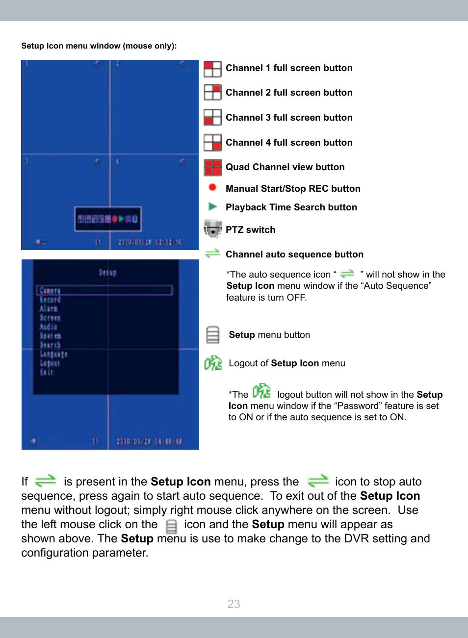 SecurityMan LCDDVR4 User Manual | Page 29 / 78