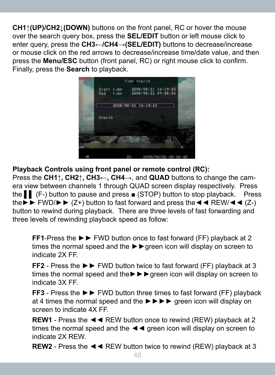 SecurityMan LCDDVR4 User Manual | Page 54 / 78