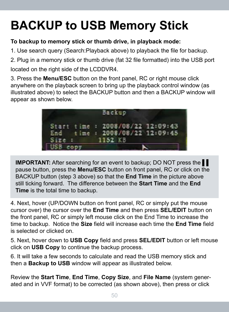 SecurityMan LCDDVR4 User Manual | Page 56 / 78