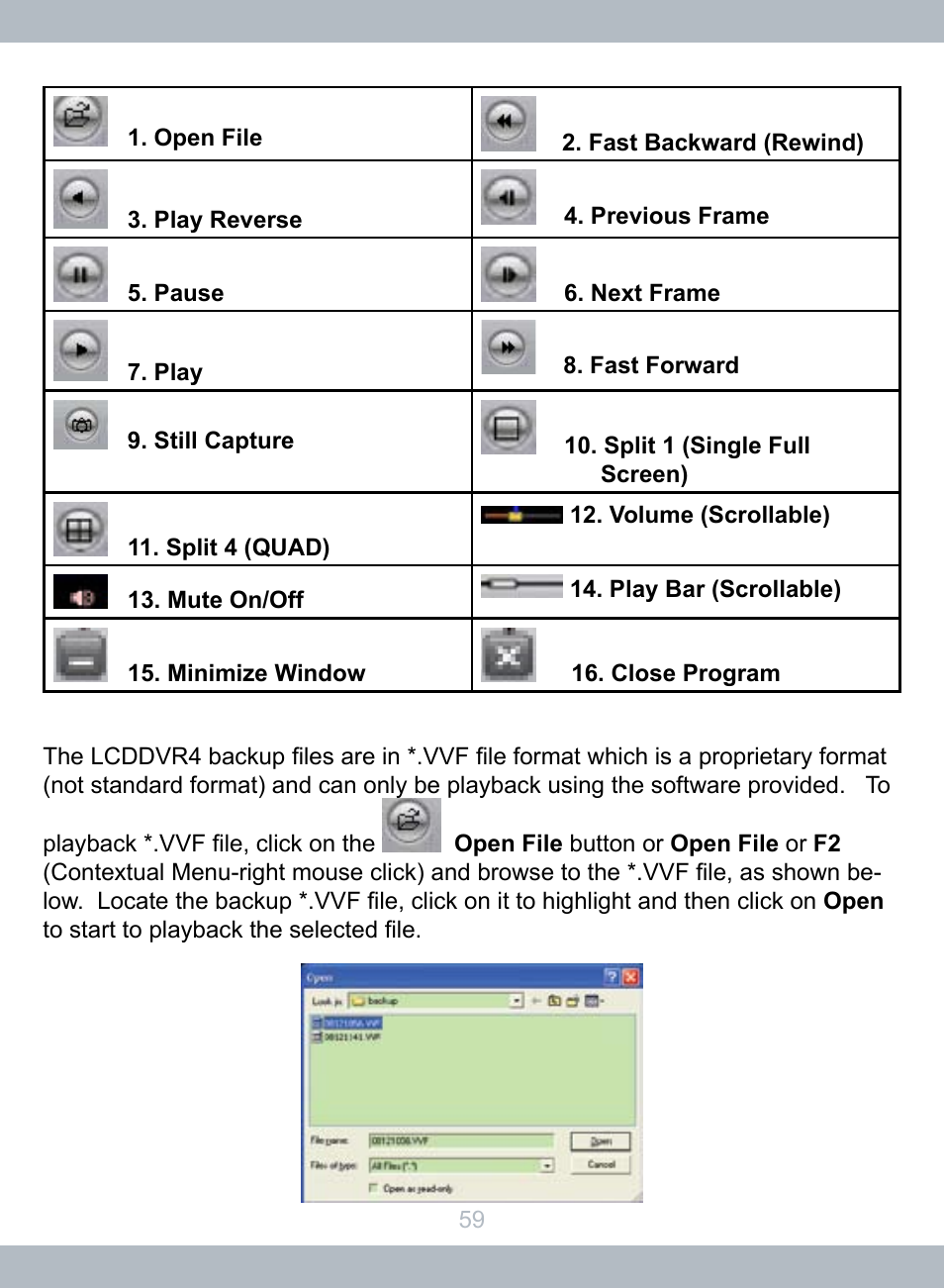 SecurityMan LCDDVR4 User Manual | Page 65 / 78