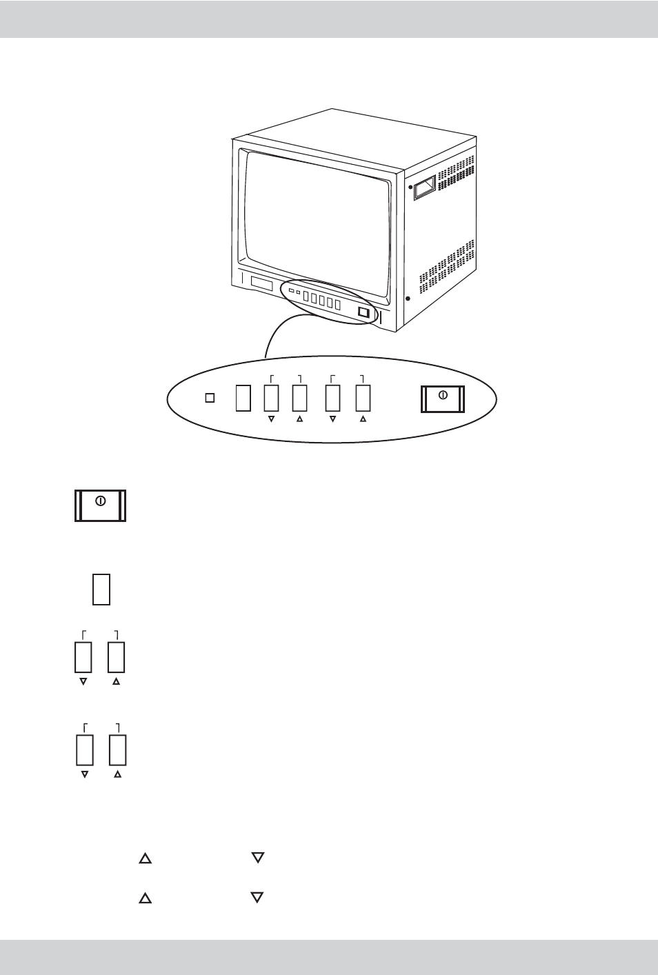 Front panel components and controls | SecurityMan SM-14OSD User Manual | Page 8 / 12