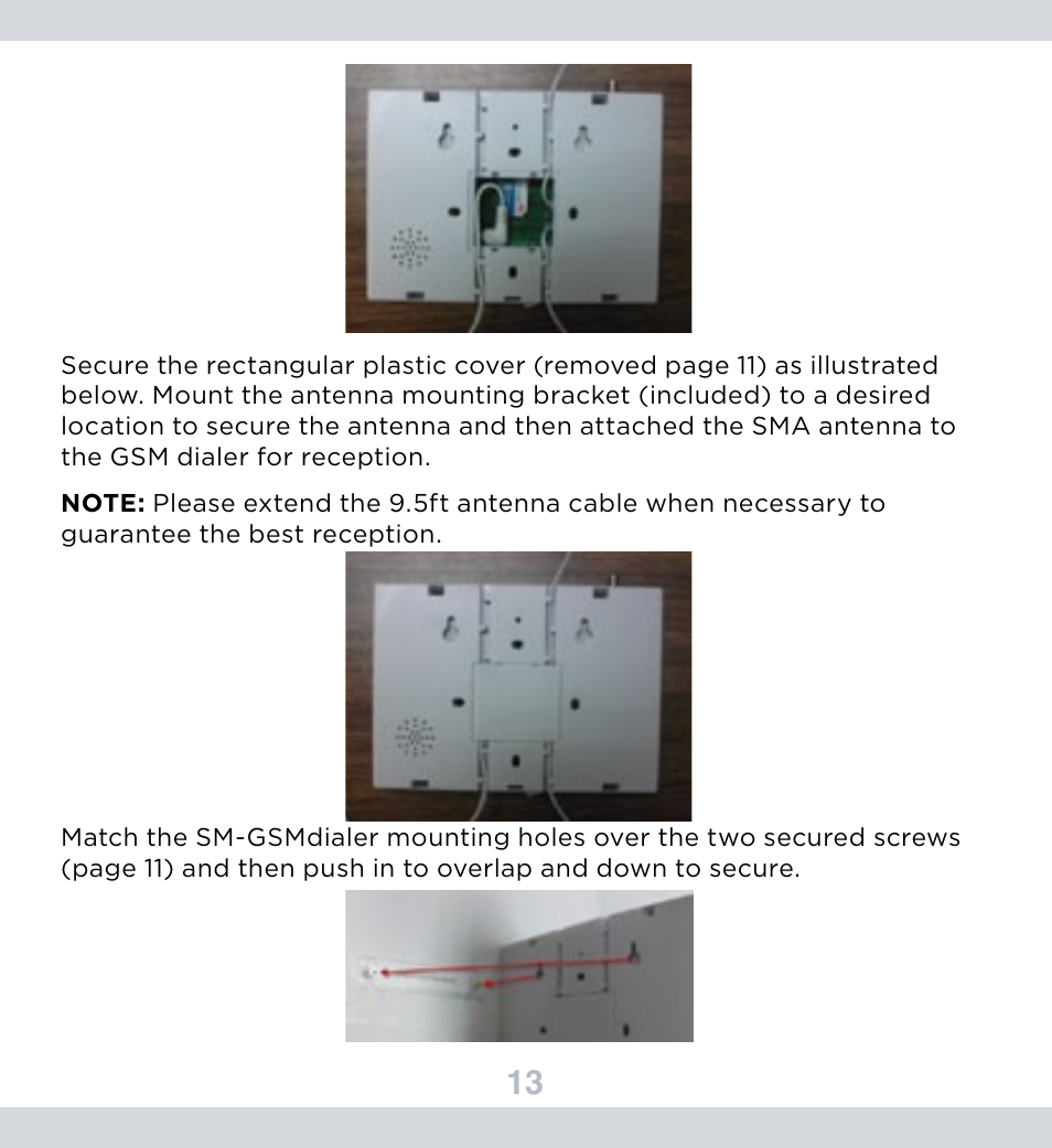 SecurityMan SM-GSMDialer User Manual | Page 14 / 17