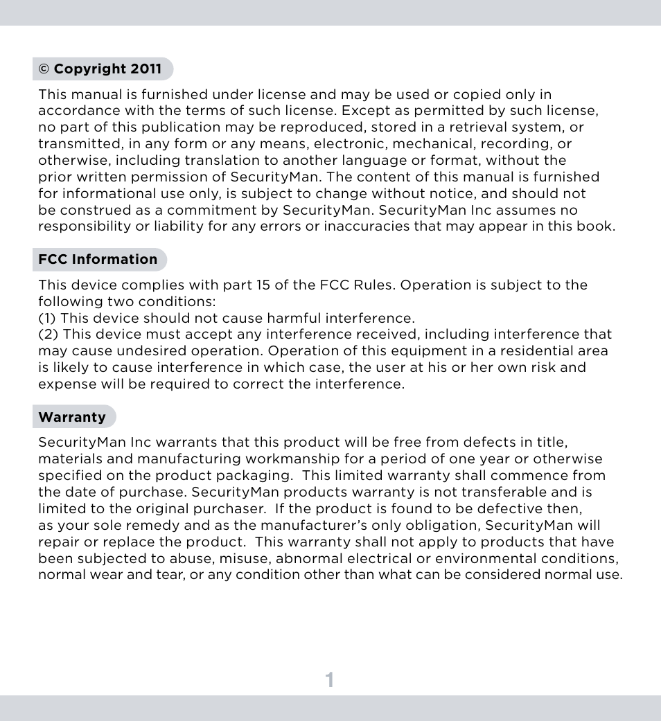 SecurityMan SolarPIR User Manual | Page 2 / 15
