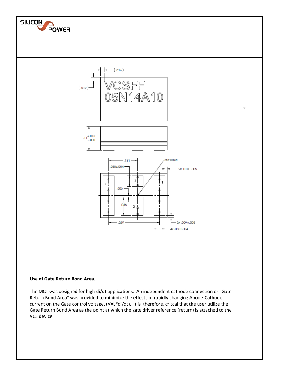 Solidtron | Silicon Power VCS FF 05N14_N-MOS VCS, F-Pak User Manual | Page 4 / 7