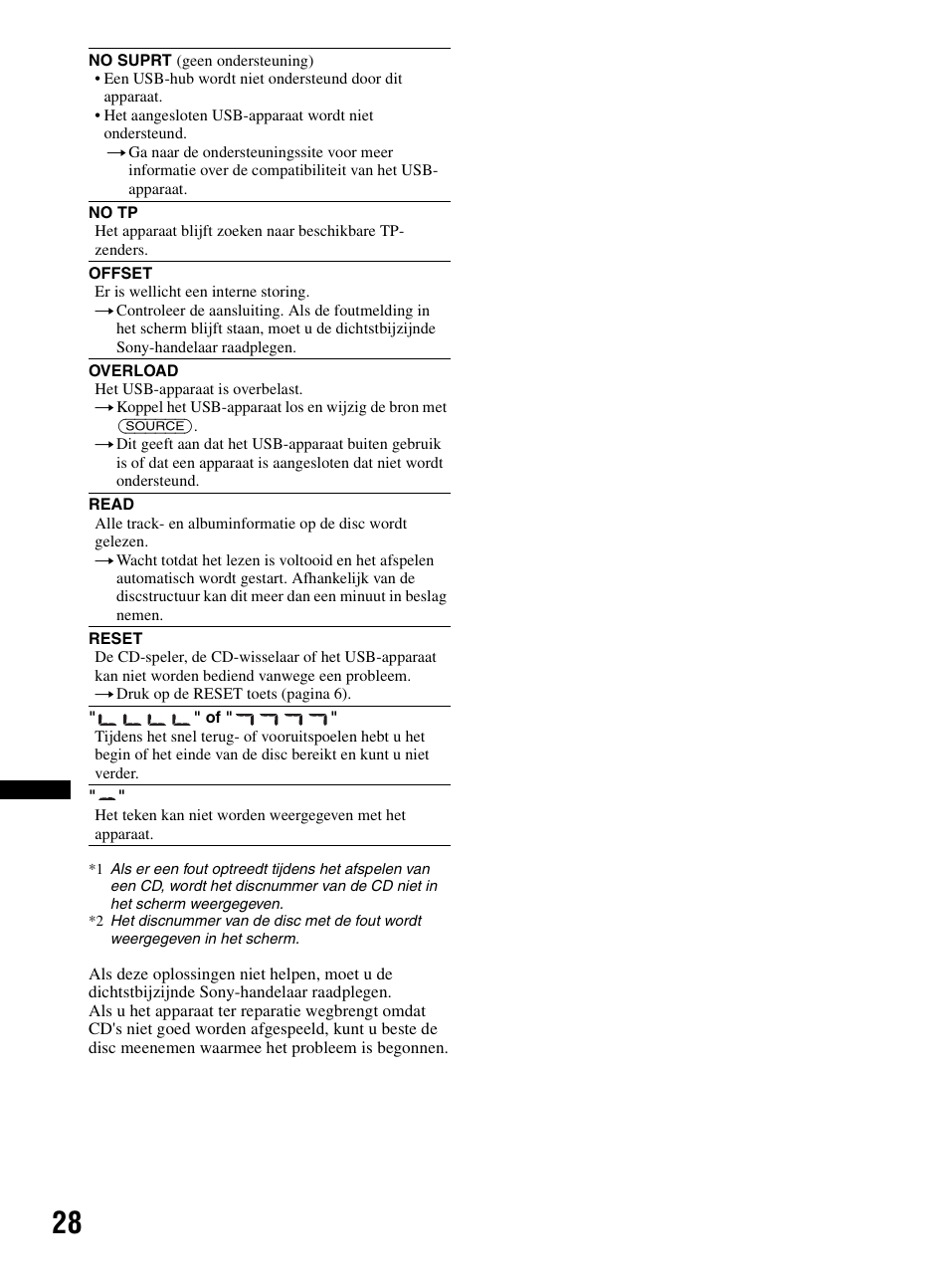 Sony CDX-HR910UI User Manual | Page 138 / 168