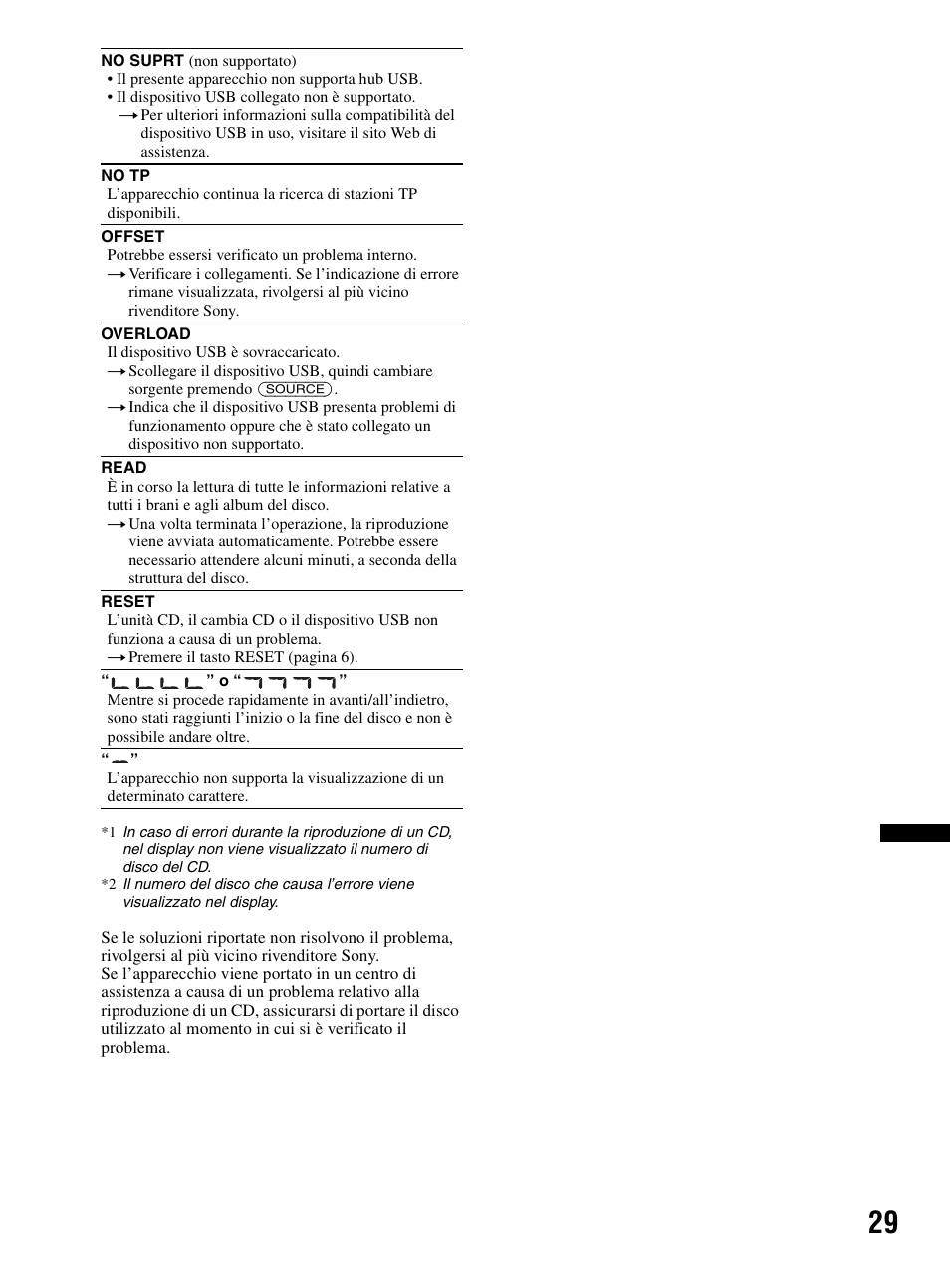 Sony CDX-HR910UI User Manual | Page 167 / 168